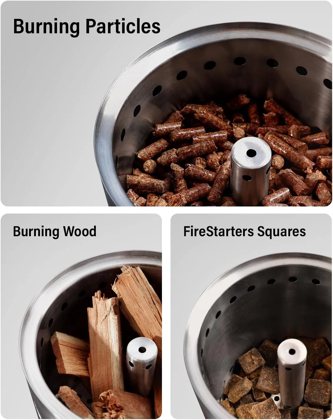 YEFU Tabletop Fire Pit 9.7 x 7.1 in, Low Smoke Camping Stove for Outdoor & Patio, Fueled by Pellets or Wood, Safe Burning Table Top Firepit, with Travel Bag & 2 Mini Sticks & Fireproof Mat, Red