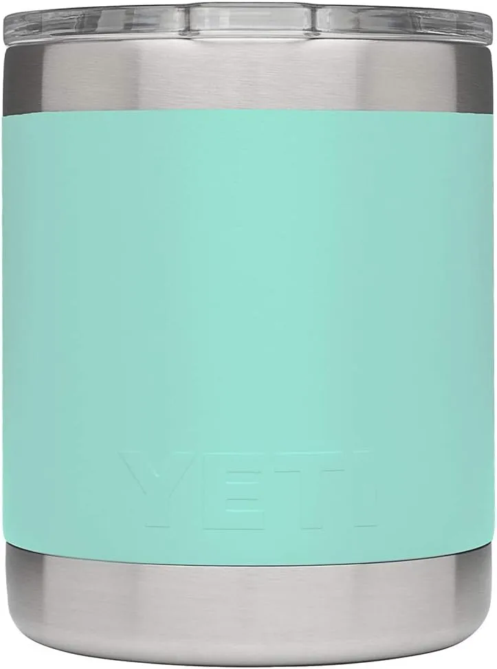 YETI Rambler 10 oz Lowball, Vacuum Insulated, Stainless Steel with MagSlider Lid