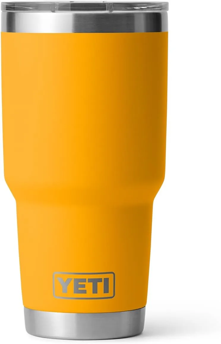 YETI Rambler 30 oz Tumbler, Stainless Steel, Vacuum Insulated with MagSlider Lid, Beekeeper