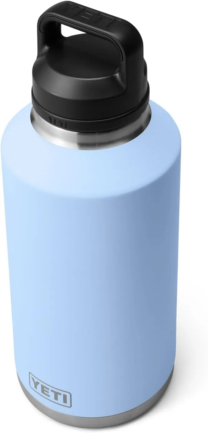 YETI Rambler 64 oz Bottle, Vacuum Insulated, Leakproof, Stainless Steel with Chug Cap, Big Sky Blue