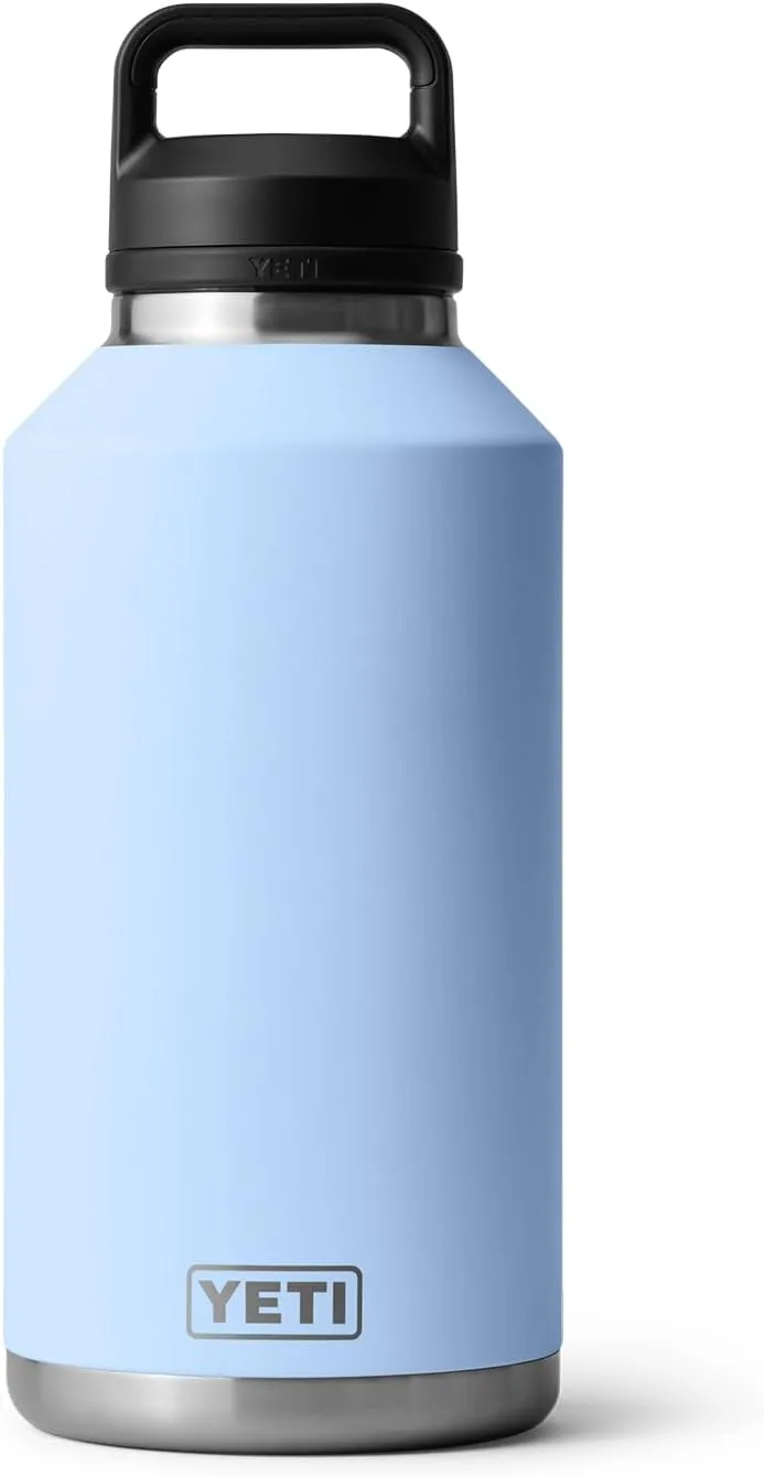 YETI Rambler 64 oz Bottle, Vacuum Insulated, Leakproof, Stainless Steel with Chug Cap, Big Sky Blue