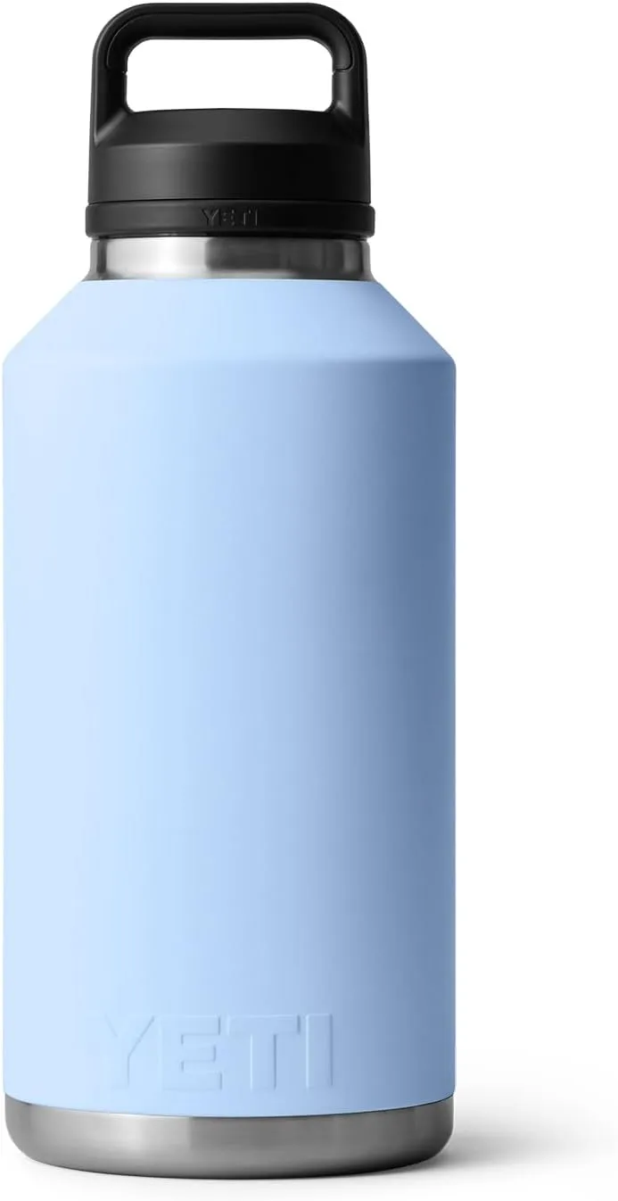 YETI Rambler 64 oz Bottle, Vacuum Insulated, Leakproof, Stainless Steel with Chug Cap, Big Sky Blue
