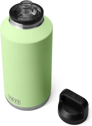YETI Rambler 64 oz Bottle, Vacuum Insulated, Leakproof, Stainless Steel with Chug Cap, Key Lime