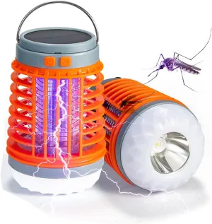 Zapranger - 2025 Profession 2 in 1 Zap Ranger, 100% Safe, 360° Luminous, Portable USB Rechargeable Camping Light, Silent & Ipx7 Waterproof, for Indoor, Outdoor, Garden, Picnic