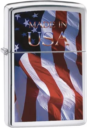 Zippo American Flag Lighters